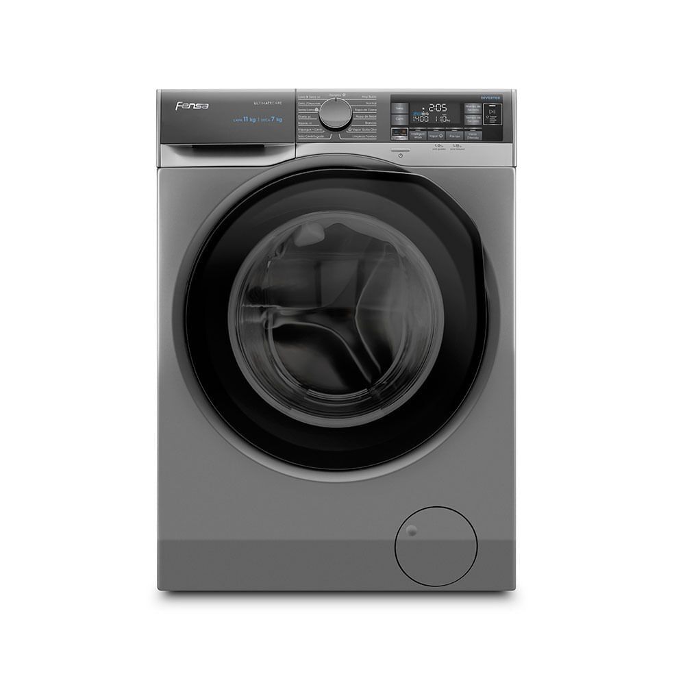 Lavadora Secadora Fensa 11kg Lavado Inteligente 11wd Gris image number 0.0