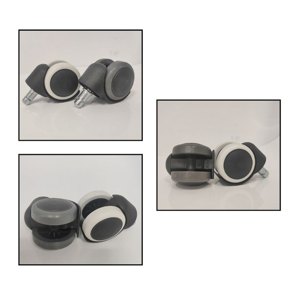 Pack 5 Ruedas Universal Silla Escritorio Oficina Repuesto image number 2.0