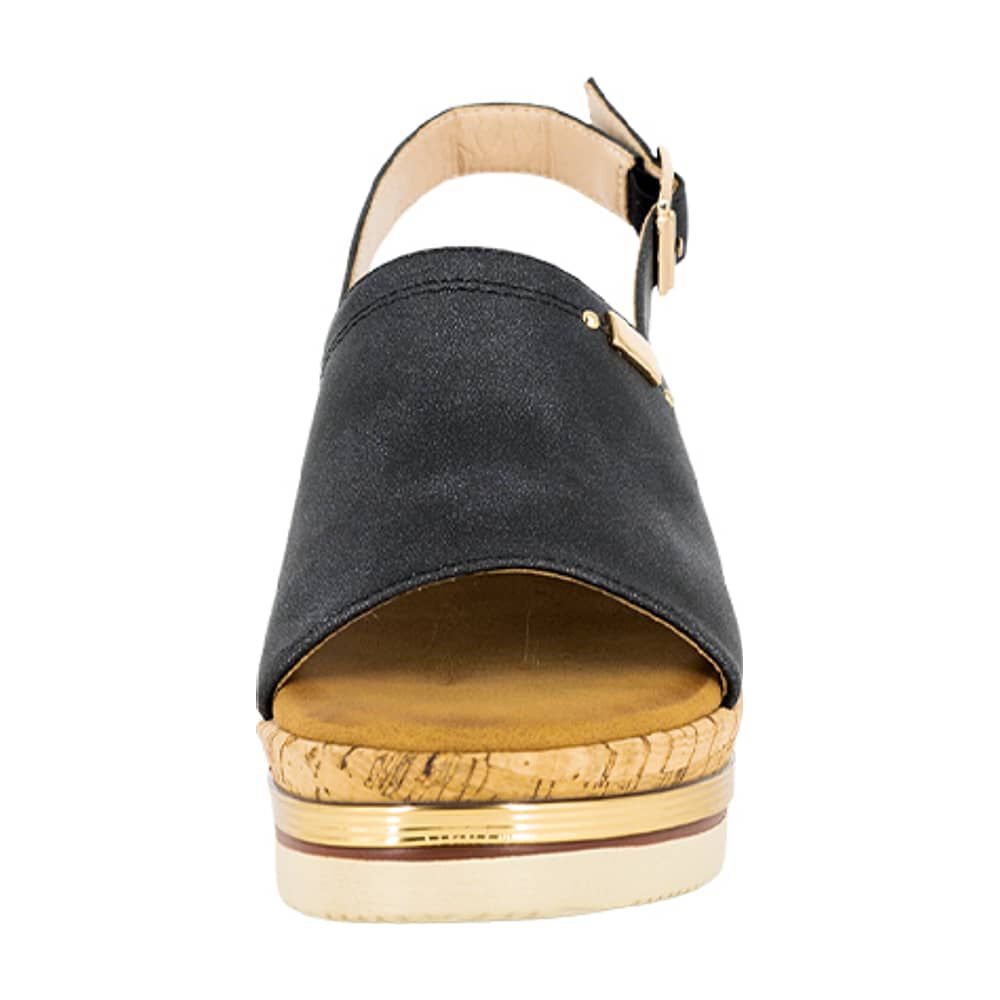 Sandalia Lourde Negro Alquimia image number 2.0