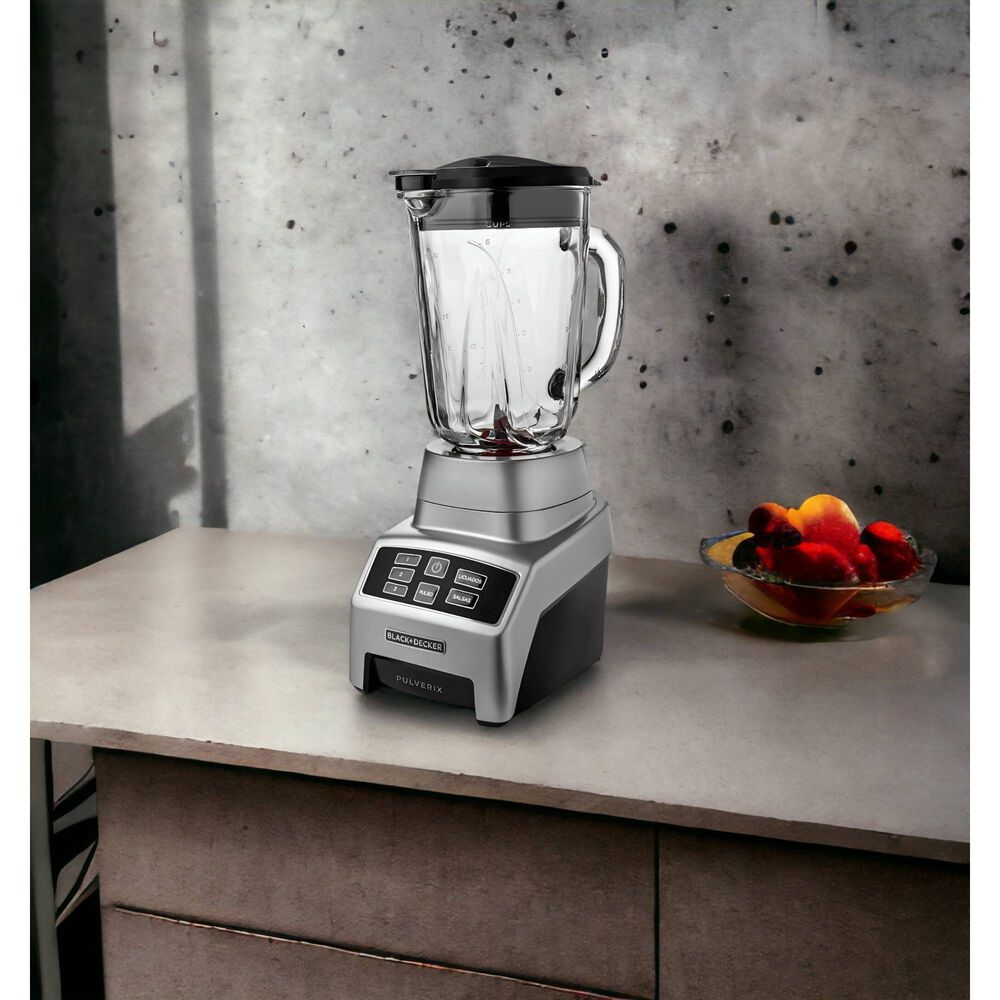 Licuadora Black + Decker Touch 700w Pulverix Pro Bl1840ms-cl image number 8.0