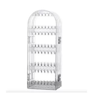 Organizador Aro Acr&iacute;lico Plegable 4 Caras 8cm Colorido