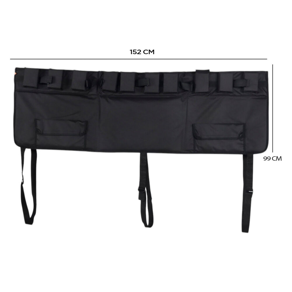 Pad Bicicleta L 152 X 99 Cm Negro image number 6.0