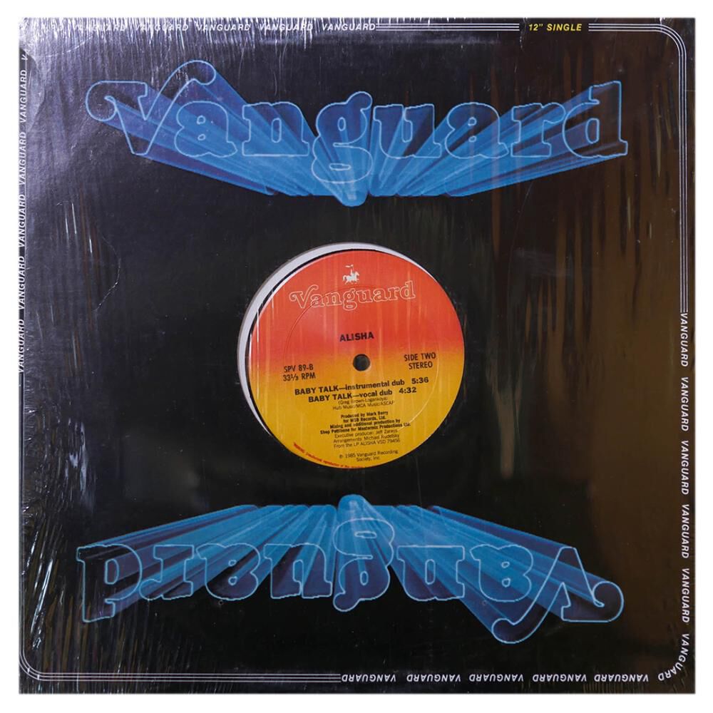 Alisha - Baby Talk | 12" Maxi Single Usado image number 1.0
