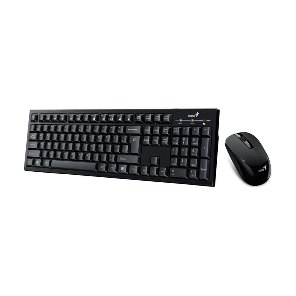 Kit Teclado Y Mouse Inalambrico Usb Negro Km-8101 image number 2.0