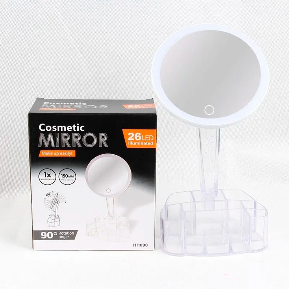 Espejo Organizador De Maquillaje 26 Led 90 Recargable image number 3.0