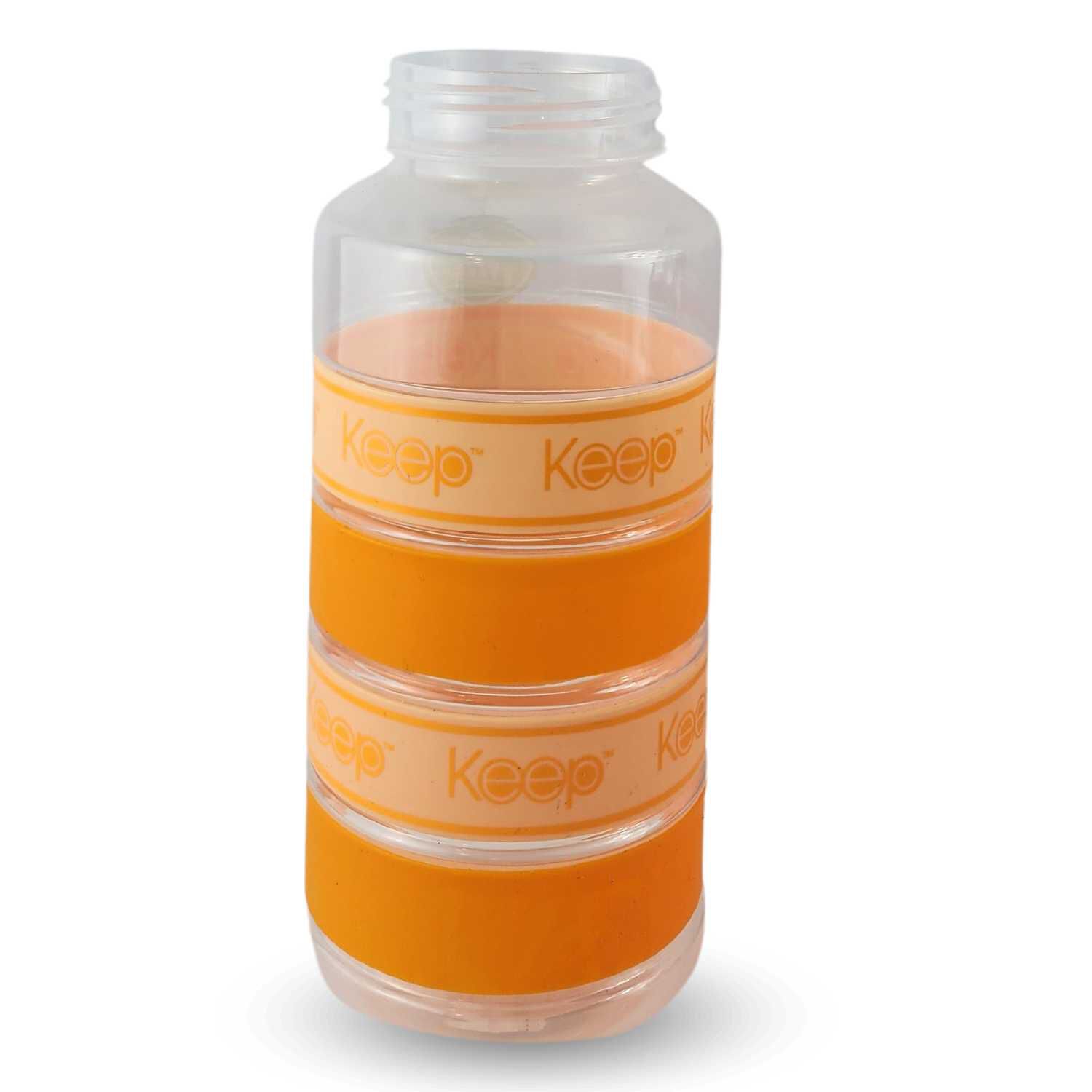 Botella Keep Agua Big Bands Deportista Outdoor 1l Naranja image number 4.0