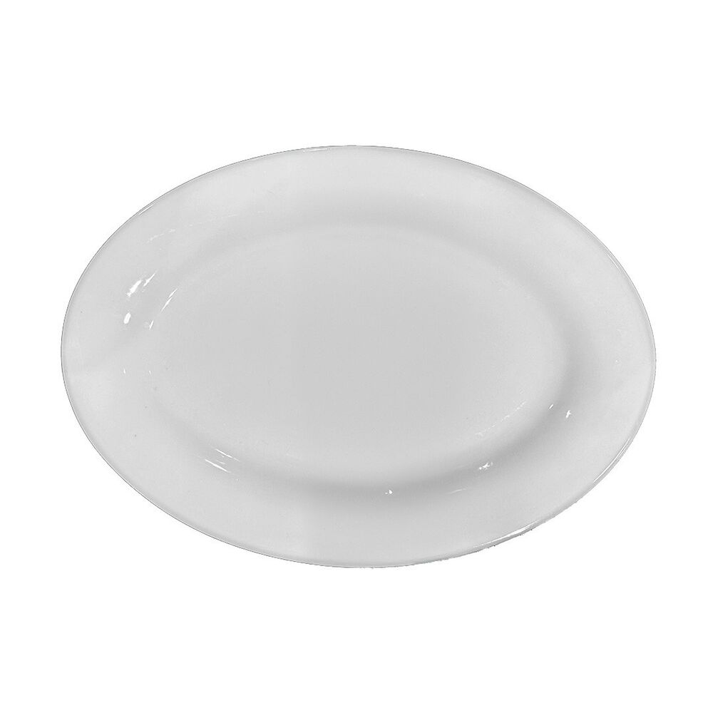 Set De 6 Plato Ovalado Porcelana 25cm Tower image number 0.0