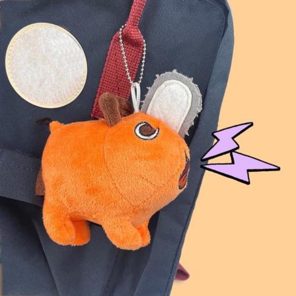 Llavero Peluche Pochita 10cm Anime Chainsaw Man image number 1.0