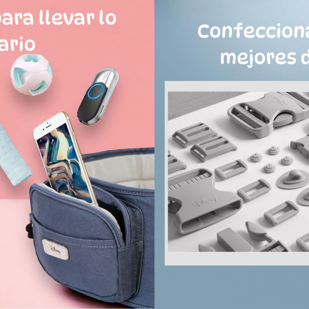 Portabebé Ergonomico 6 En 1 Gris By Lubabycas image number 6.0