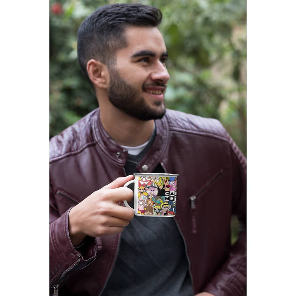 Taza Enlozada Lechera Cartoon Network Monitos Animados image number 1.0