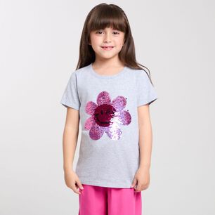 Polera Manga Corta Cuello Redondo Ni&ntilde;a Topsis