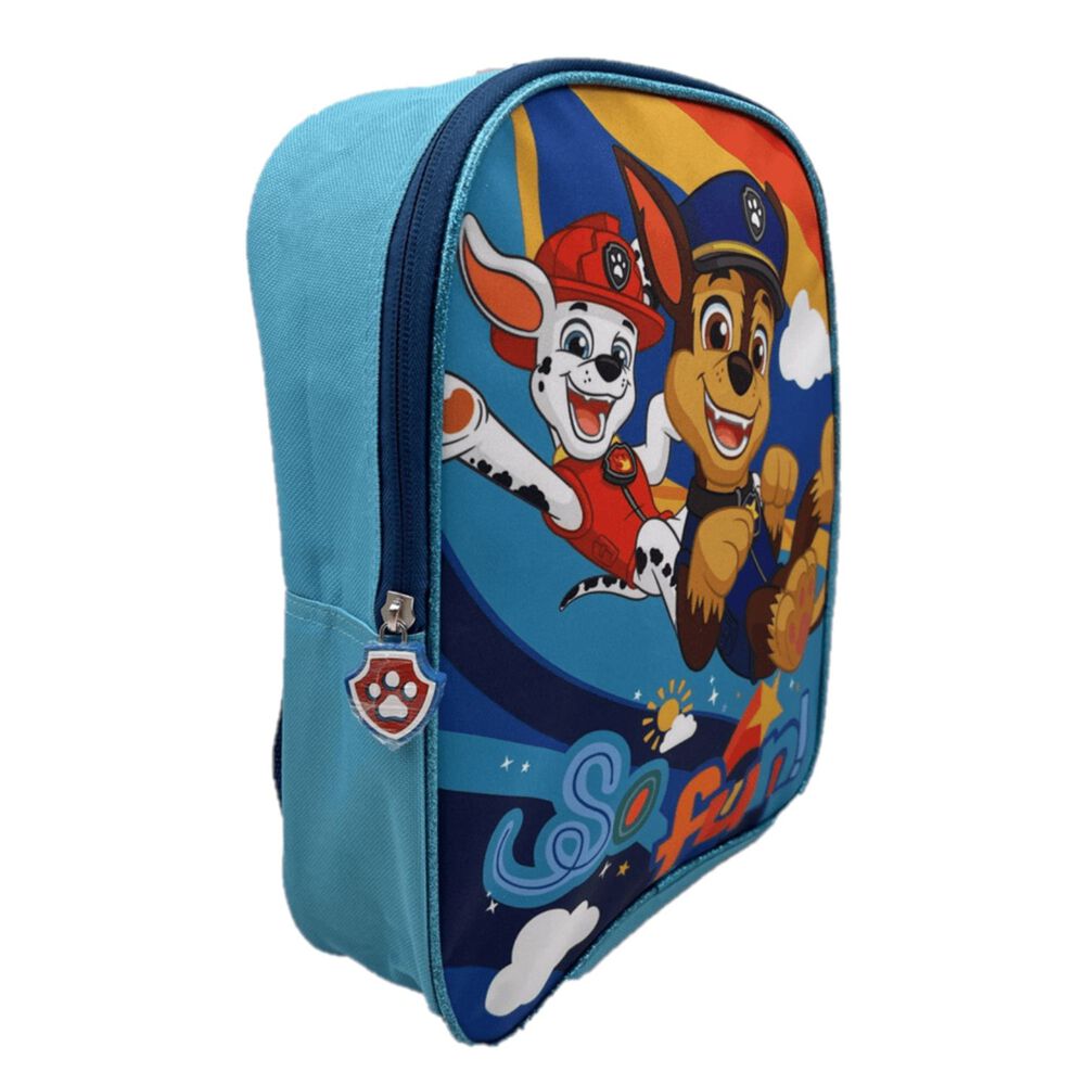 Mochila Infantil Perros Animados Colorida Resistente Niños image number 1.0
