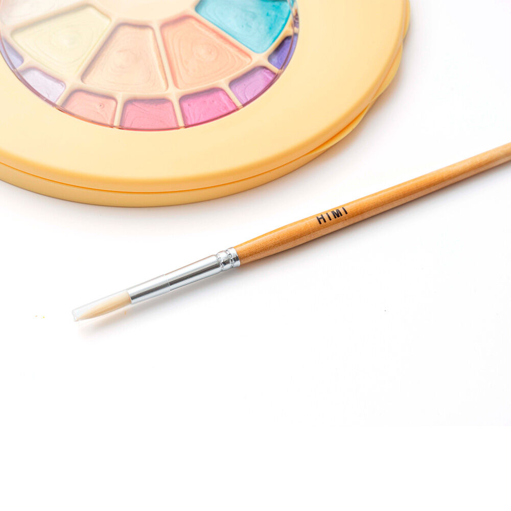 Himi Set Pintura Semihumeda 24colores Metalizados (amarillo) image number 4.0