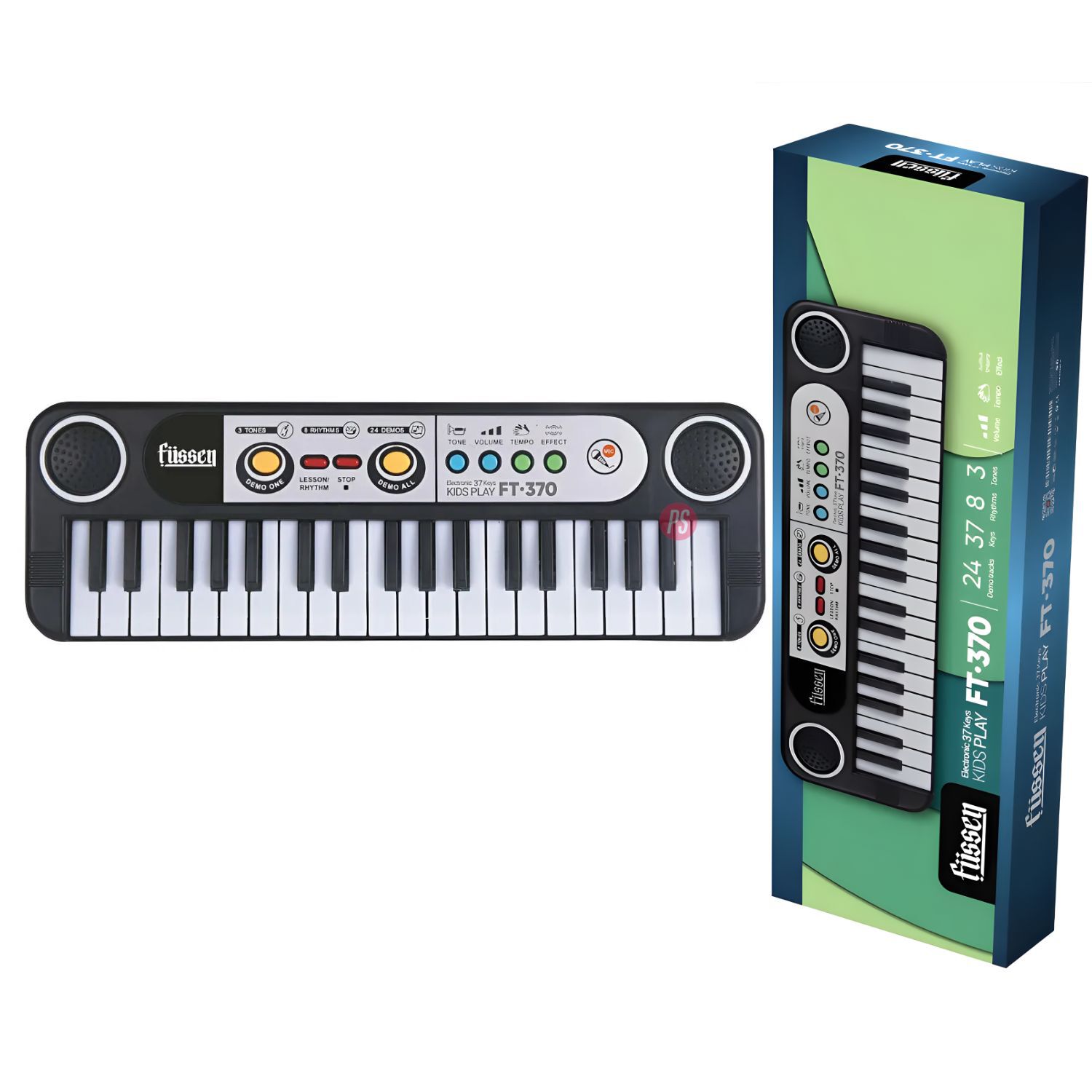 Teclado Musical Kids Play Ft-370 Diversi&oacute;n Y Aprendizaje - Ps image number 1.0