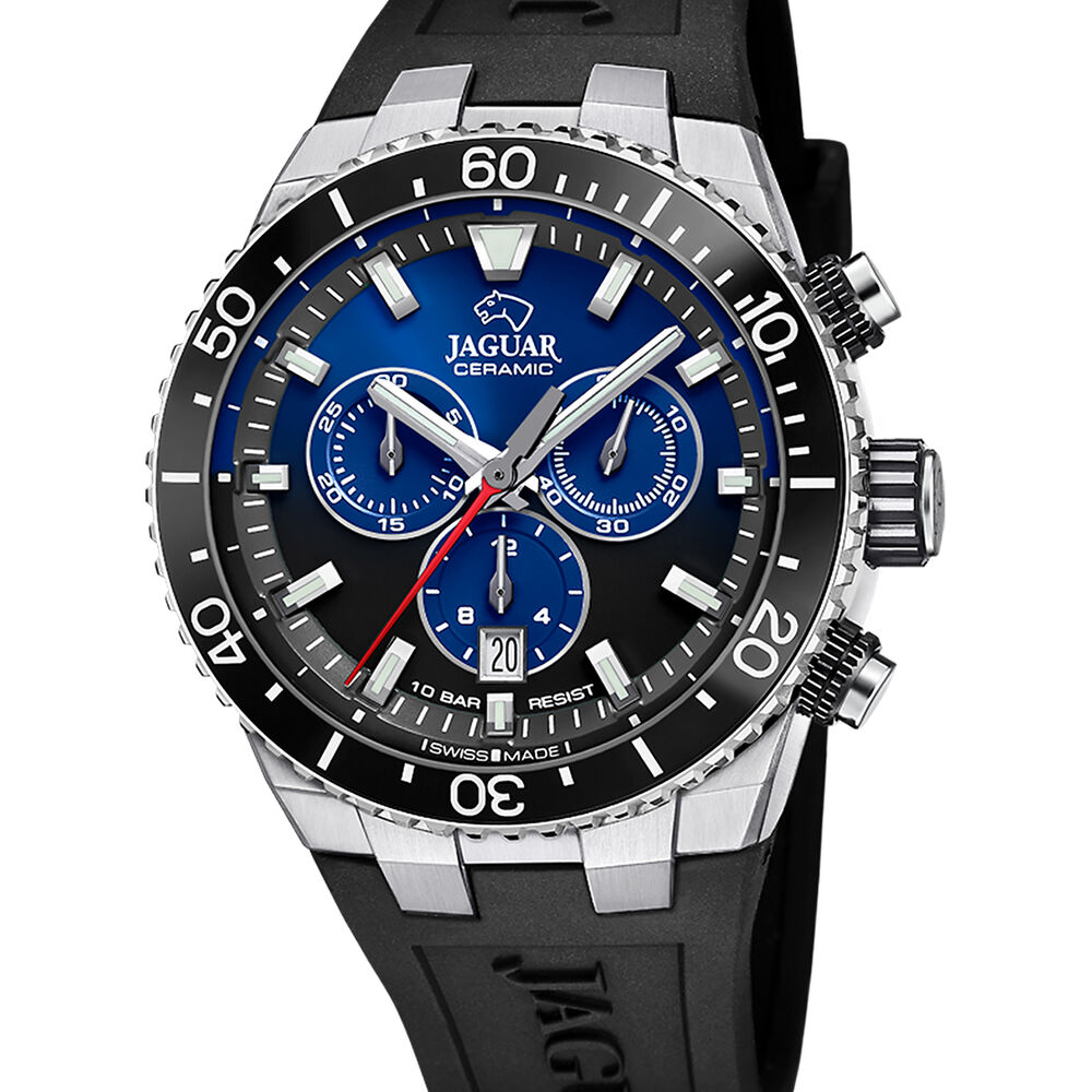 Reloj J1021/6 Jaguar Swiss Azul Hombre Ceramic image number 0.0