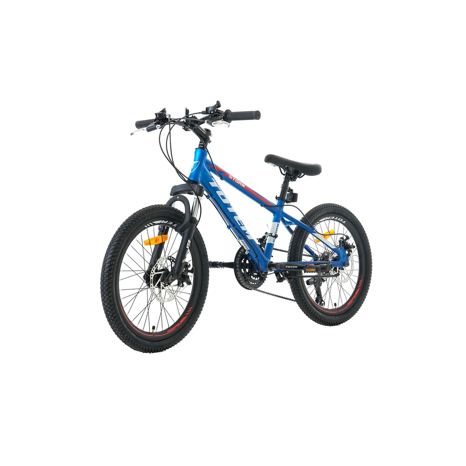 Bicicleta Totem Mtb Aro 20 Modelo Storm Azul image number 5.0
