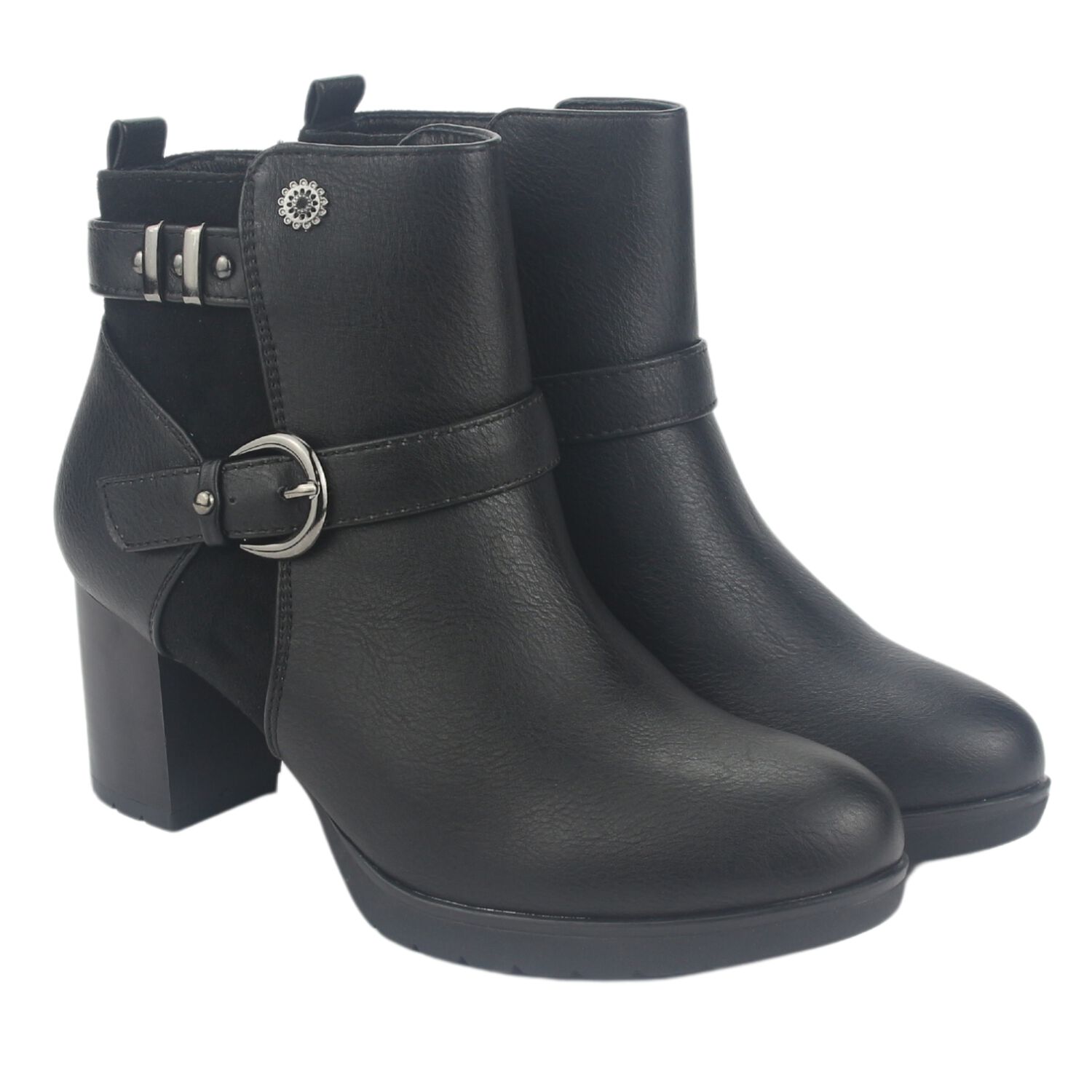 Botin Chalada Mujer Lelia-1 Negro Casual image number 4.0