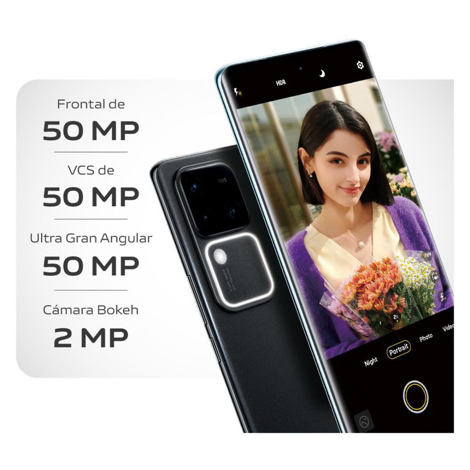 Smartphone Vivo V30 / 5G / 512 GB / Negro / Liberado image number 6.0