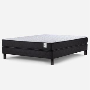 Cama Europea Rosen Wave / 2 Plazas / Base Normal + Set de Maderas Milan