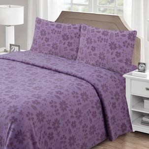 Juego De S&aacute;banas Belle Noite Pastel / King