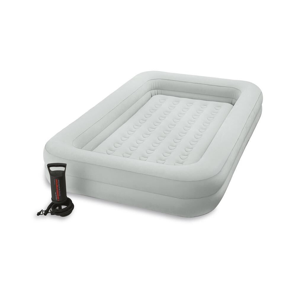 Colchón Inflable Con Inflador Manual 107x168x25cm Intex image number 0.0