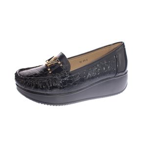 Mocas&iacute;n Platafoma Negro Hualun Art. 5h79black
