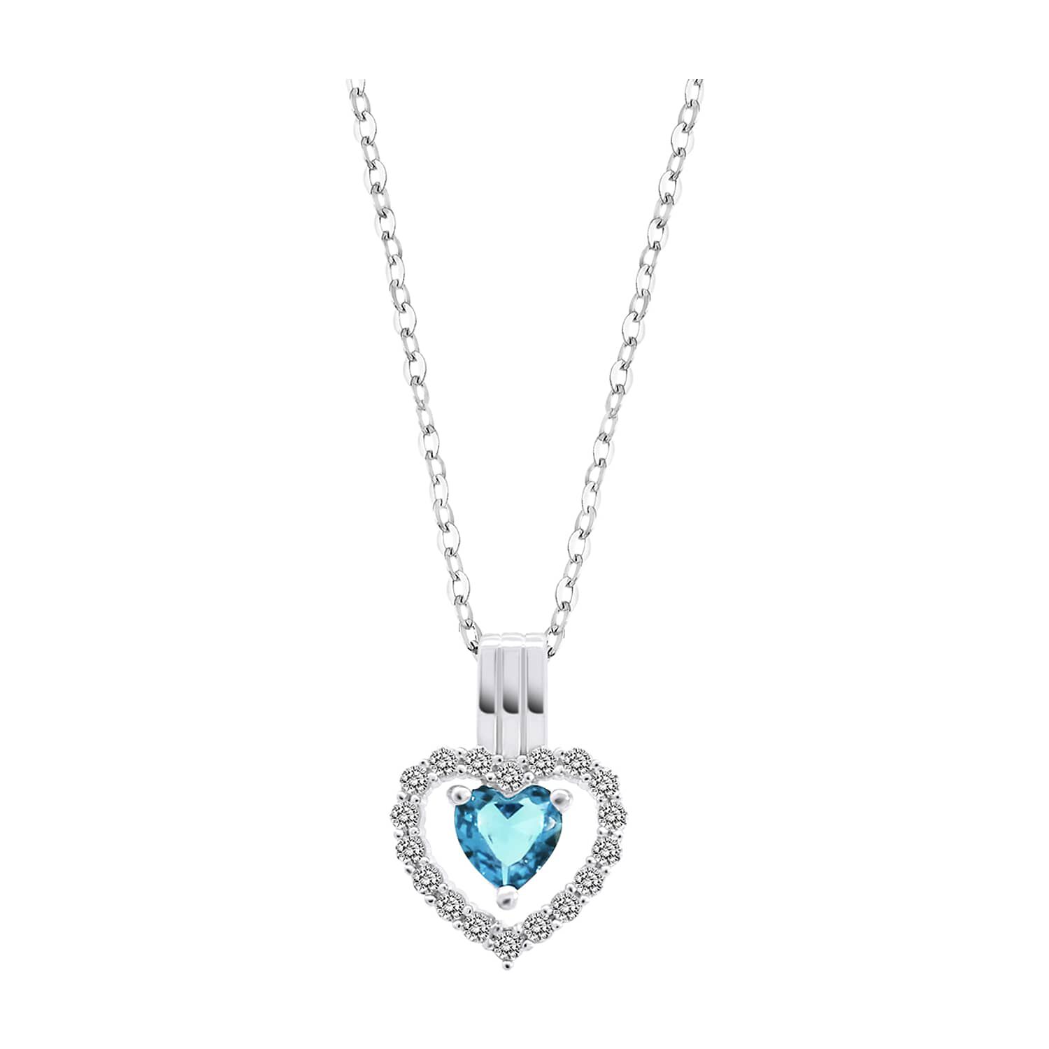 Collar Lp3555-1/4 Lotus Silver Mujer Leros image number 0.0