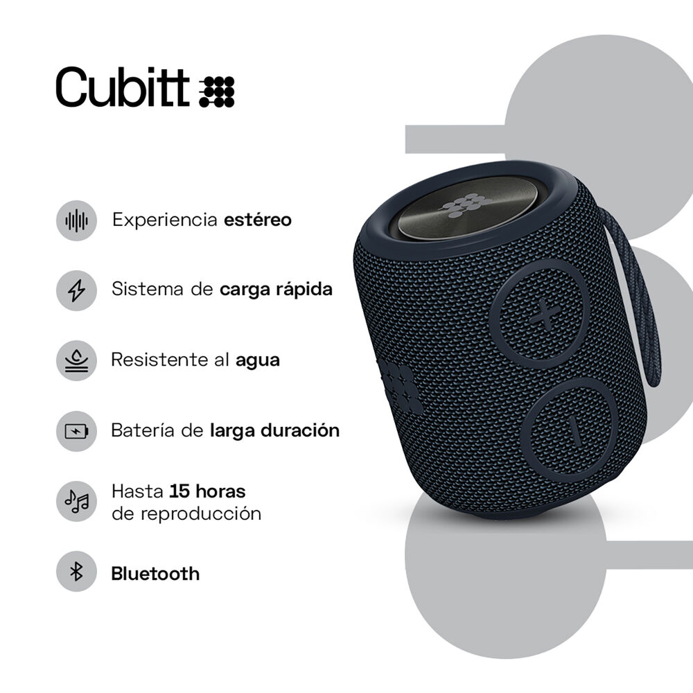 Parlante Cubitt Ct-pwgo2 Azul image number 4.0