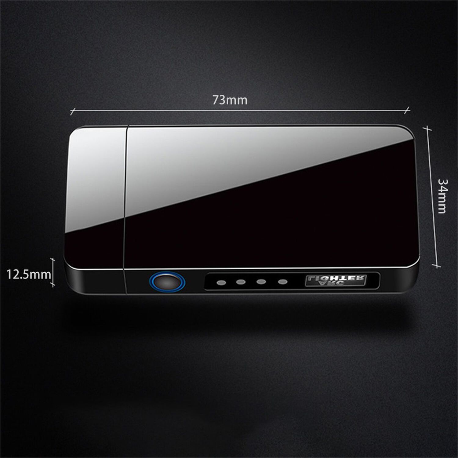 Encendedor Electrico Recargable Usb Laser Lighter Mechero Catalitico Plasma Antiviento image number 3.0
