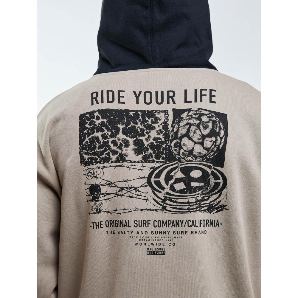 Poler&oacute;n Cierre Y Capucha Hombre Maui image number 2.0