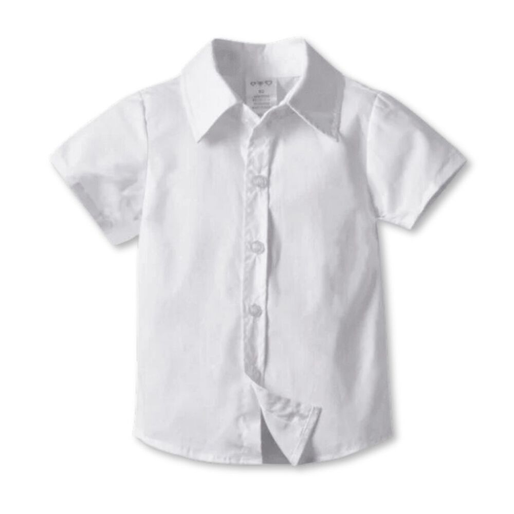 Conjunto De Vestir Con Pantalón Y Tirantes Bebé Niño 6 A 18 Meses Beige image number 1.0