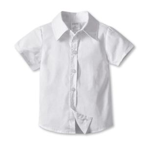 Conjunto De Vestir Con Pantalón Y Tirantes Bebé Niño 6 A 18 Meses Beige