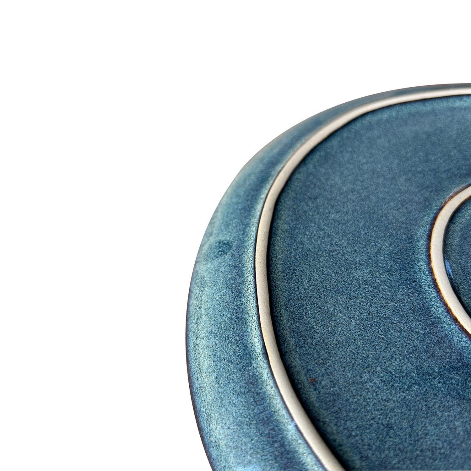 Set 6 Platos Redondo Ceramica Azul 21 Cm Linea Efes image number 4.0