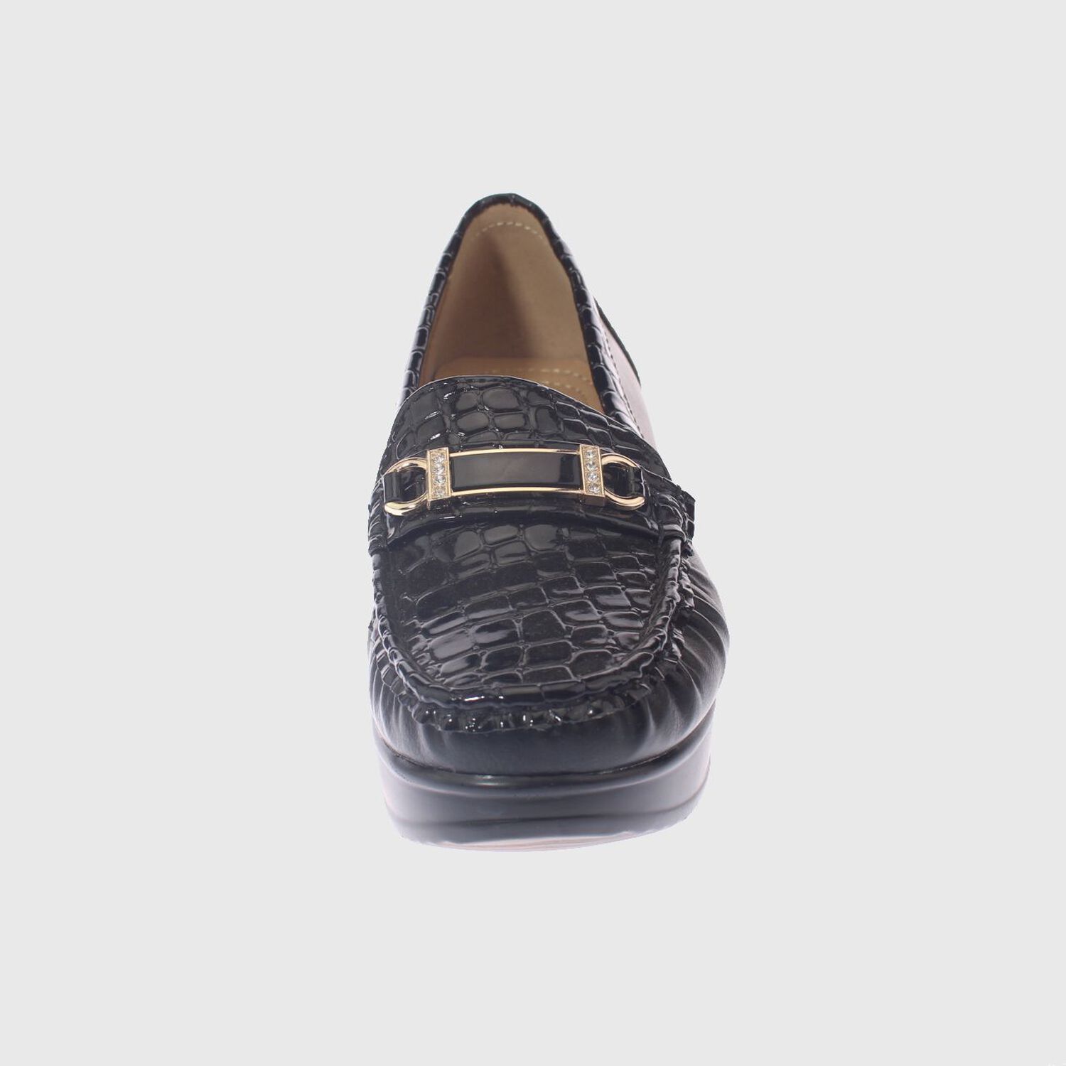 Mocas&iacute;n Platafoma Negro Hualun Art. 5h75black image number 2.0