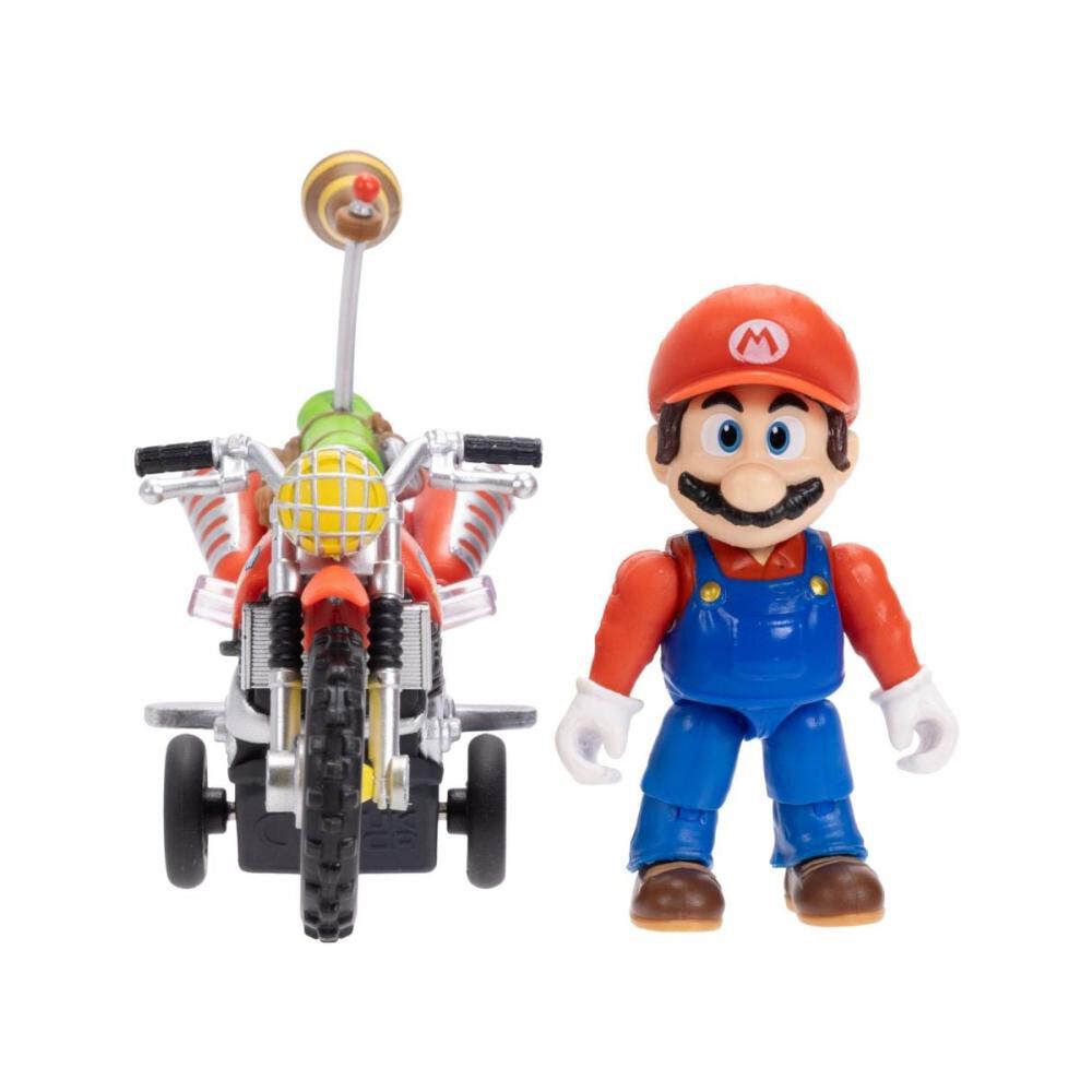 Moto Con Figura Mario Bross Super Mario 6 Cm image number 1.0