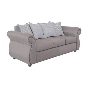 Juego De Living Elegant Detail Moscu / 3 Cuerpos + 2 Pouf