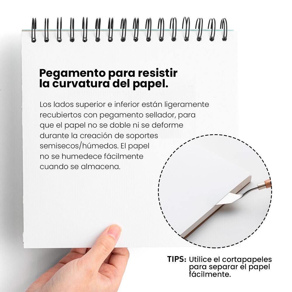 Himi Block Para Gouache 21.6 X 21.6 Cm 50hojas 160g image number 2.0