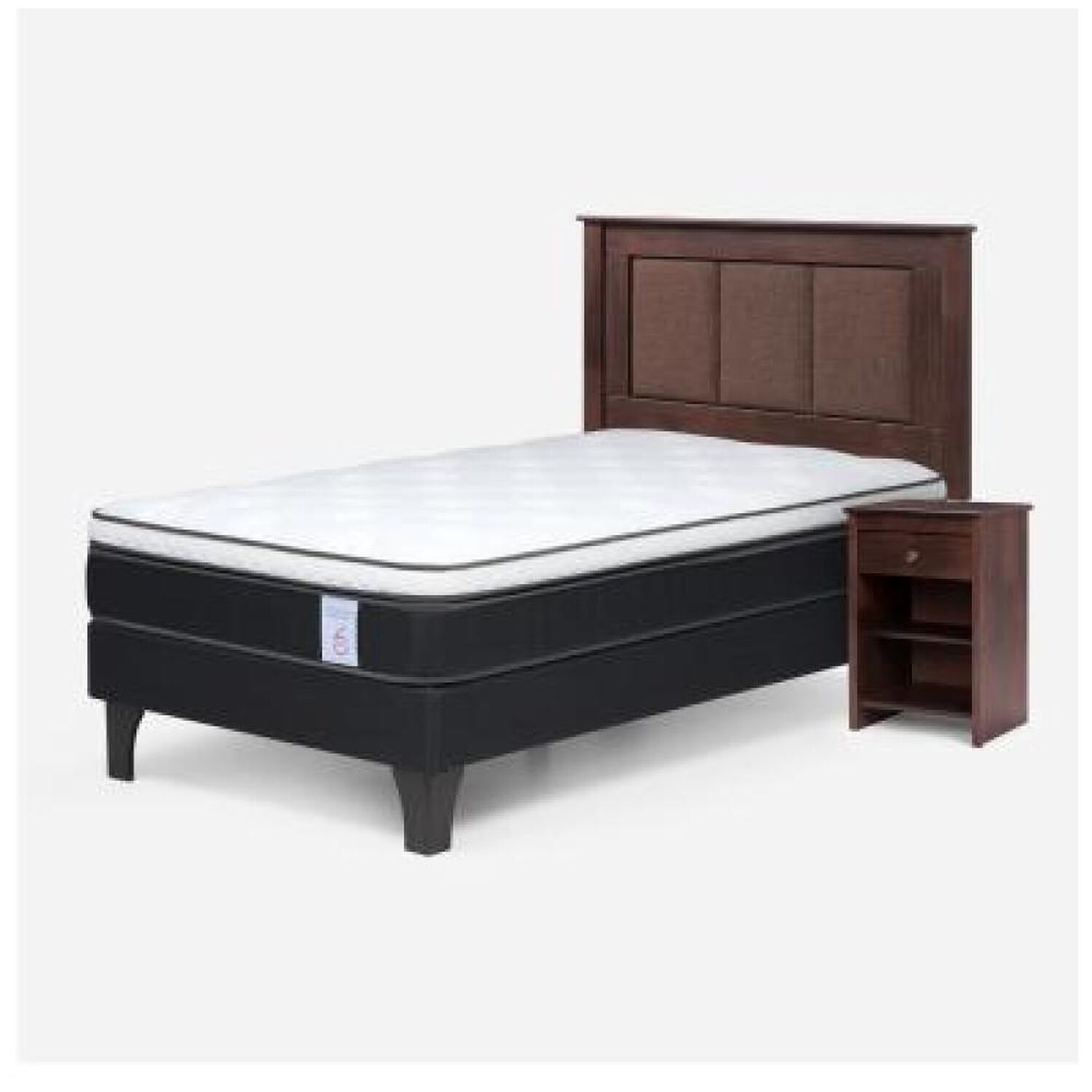 Cama Europea Rosen New Style 6 / 1.5 Plazas / Base Normal image number 9.0