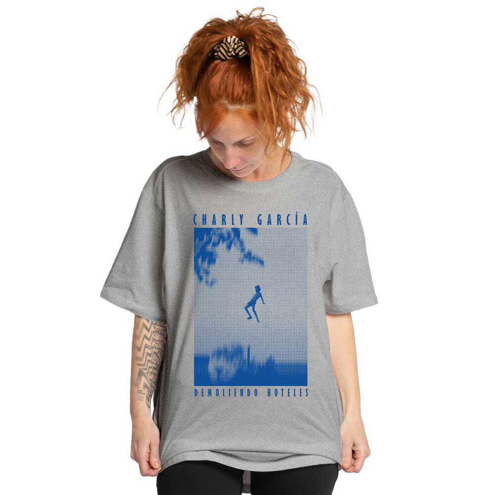 Polera Estampada Charly Garcia Demoliendo Hoteles image number 1.0