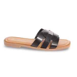 Sandalia Negro V&iacute;a Franca Art. 5s508b2095hblac