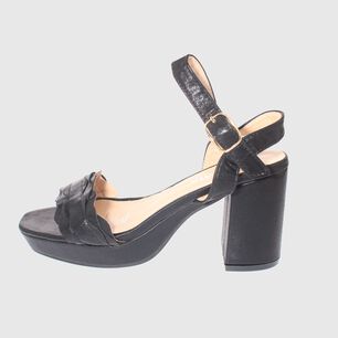 Sandalia Taco Negro Mia Mia Art. 520271black