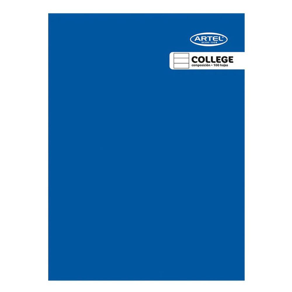 Cuaderno College Composici&oacute;n 100 Hojas Artel image number 1.0