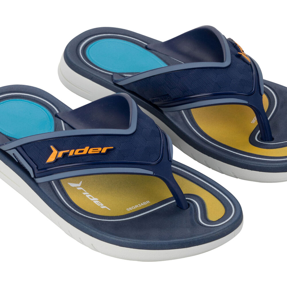 Sandalia Infantil Blanco/azul Line Plus Rider image number 1.0