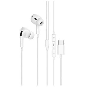 Aud&iacute;fonos Pro M1 Tipo C Serie Original Hoco Blanco