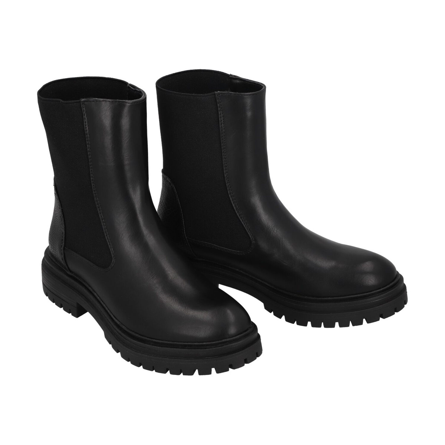 Botin Mujer Negro Plataforma Tasi Police image number 1.0