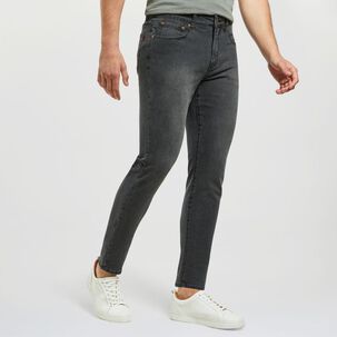 Jeans Regular Tiro Medio Slim Hombre Peroe