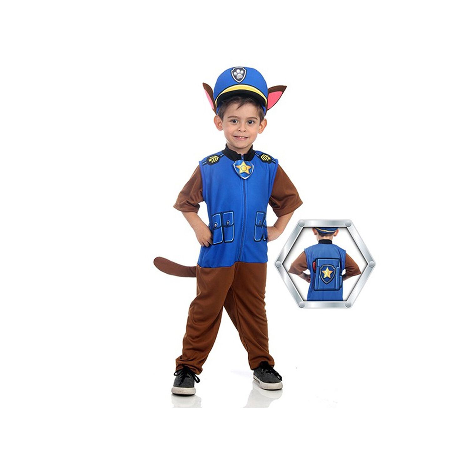 Disfraz Cosplay Chase Paw Patrol - Patrulla Canina image number 0.0