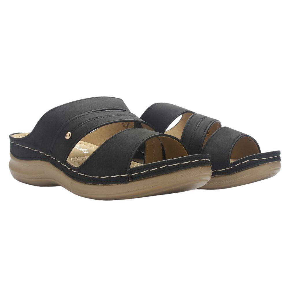 Sandalia Chalada Mujer Kon-10 Negro Casual image number 6.0