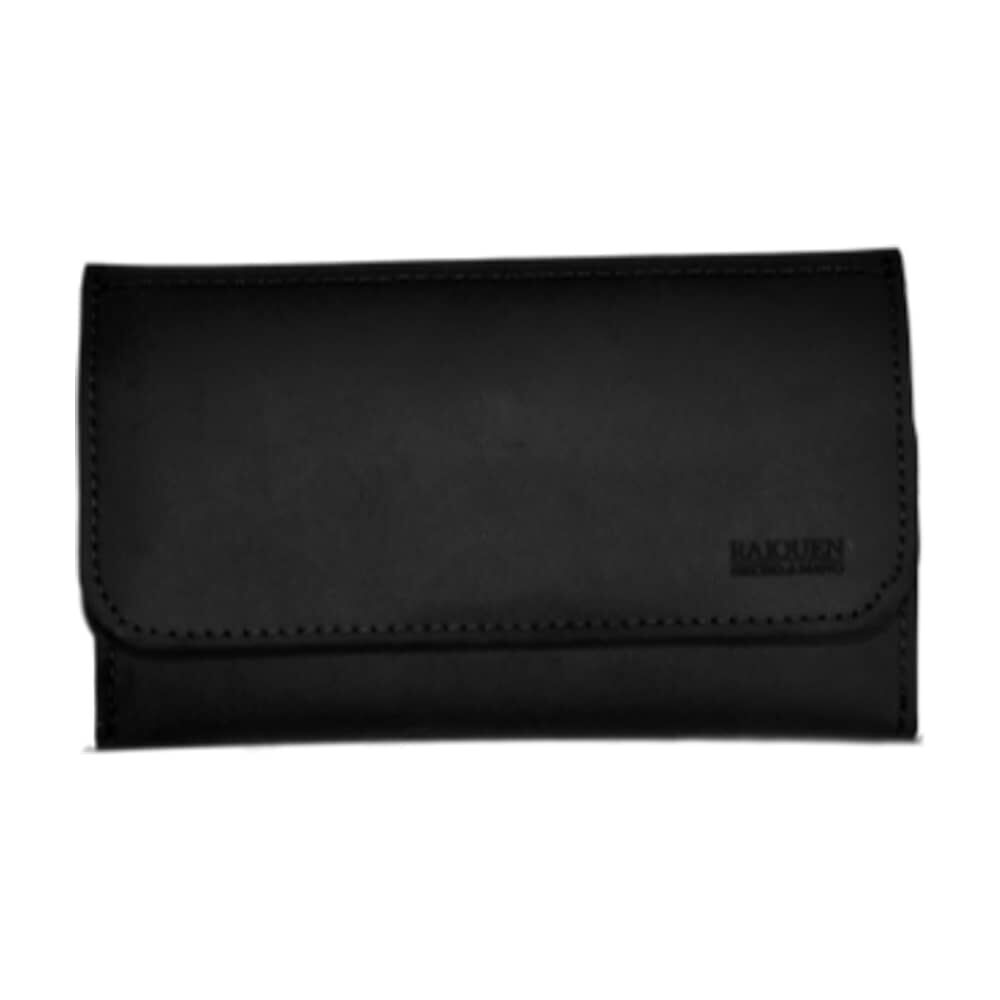 Tabaquera De Cuero Negro Cowboy Hecho A Mano Raiquen image number 0.0