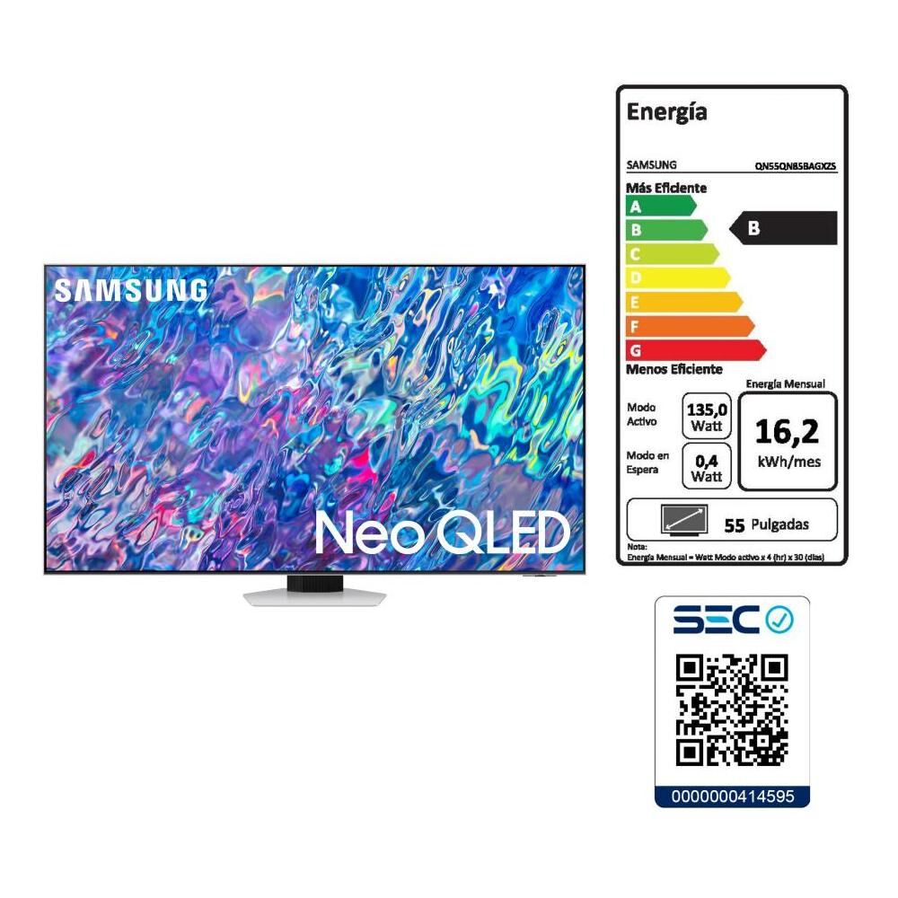 Neo Qled 55" Samsung QN85B / Ultra HD 4K / Smart TV image number 1.0